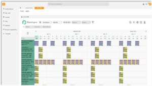 Vista Commessa in PlanningPME