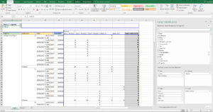 Esportazione PlanningPME Excel Pivot