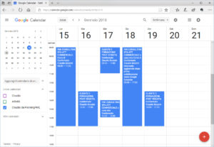 Google Agenda e PlanningPME