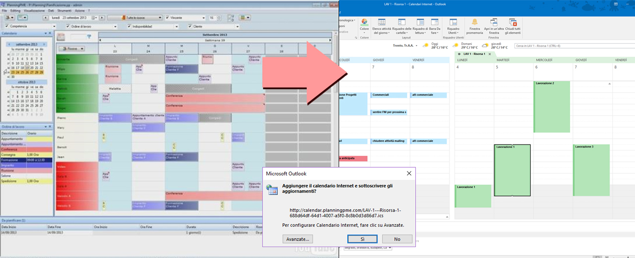 planningpme calendari ics