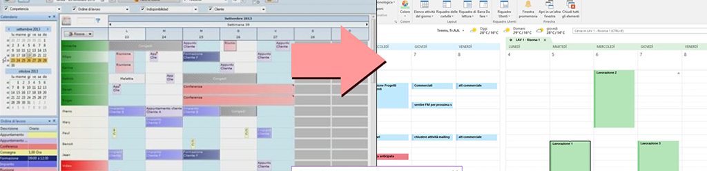 Condivisione del Planning tramite calendari in formato ICS